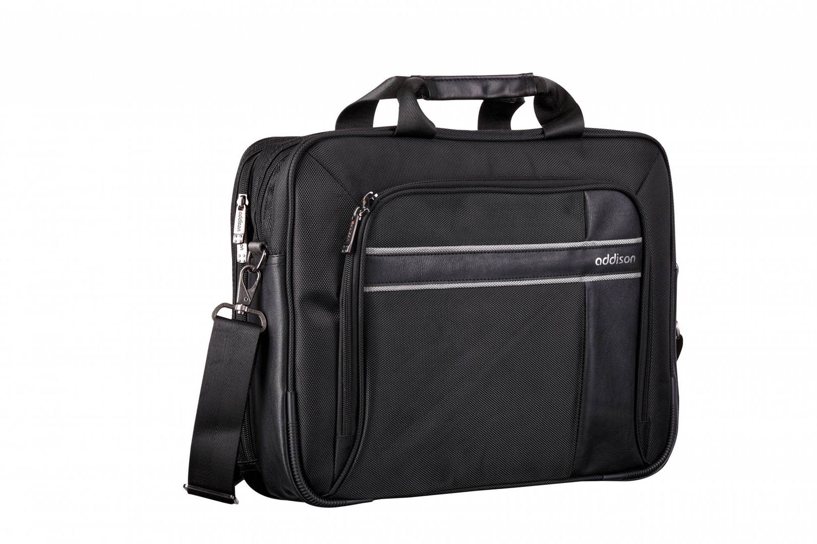 Addison 15,6" CORNELL 15 notebook case 39.6 cm (15.6") Briefcase Black Addison 15,6" CORNELL 15 notebook case 39.6 cm (15.6") Briefcase Black