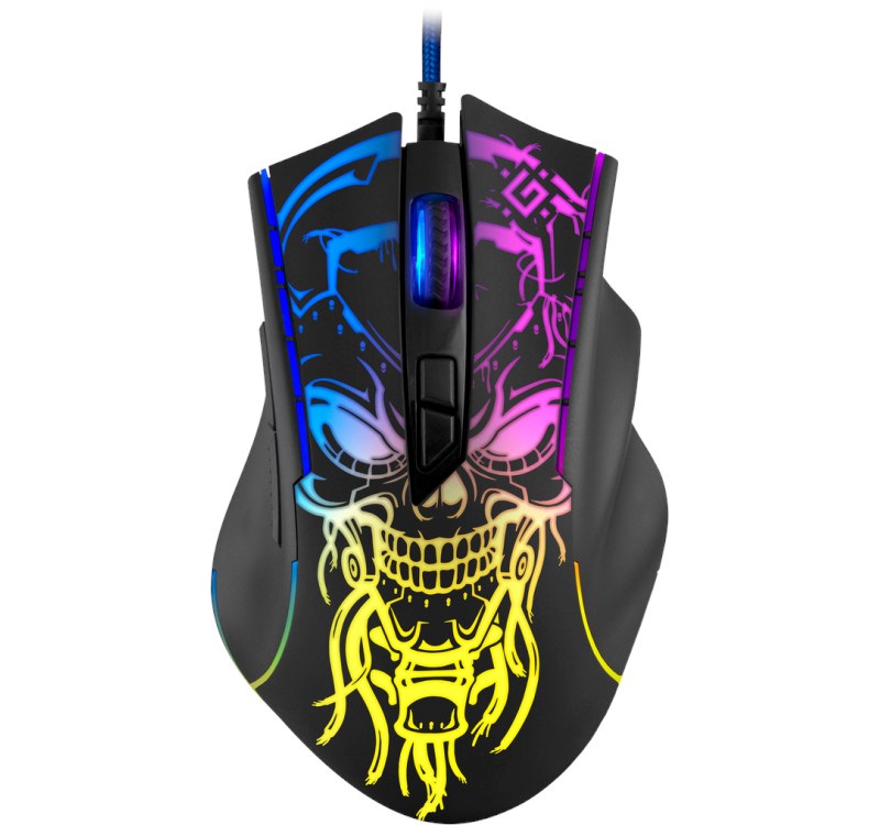 Gaming, optic, wired mouse DEFENDER GM-928 BULLETSTORM 7200dpi 7P illuminate Gaming, optic, wired mouse DEFENDER GM-928 BULLETSTORM 7200dpi 7P illuminate
