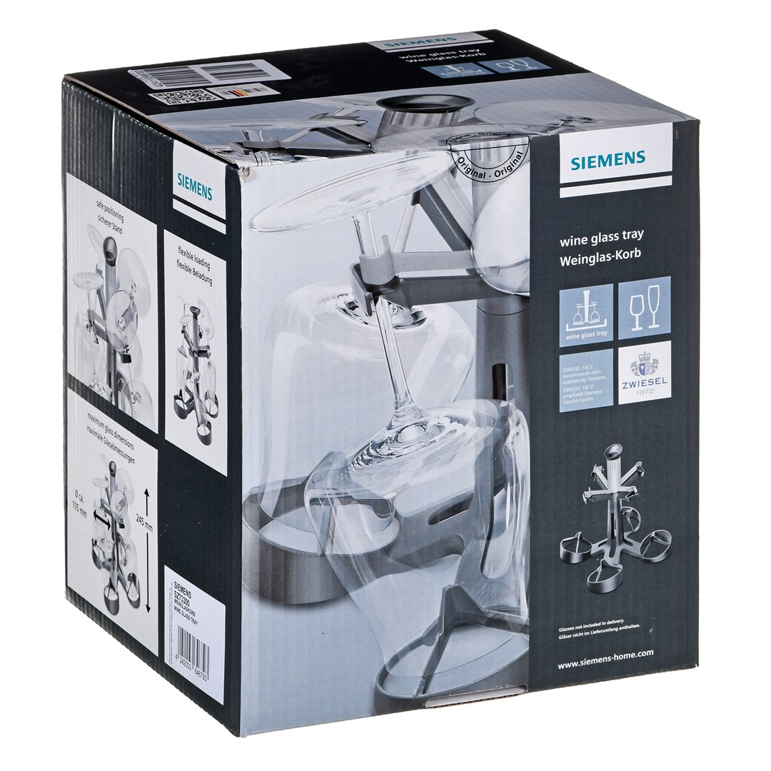 Siemens SZ73300 dishwasher part/accessory Grey Wine glass holder Siemens SZ73300 dishwasher part/accessory Grey Wine glass holder