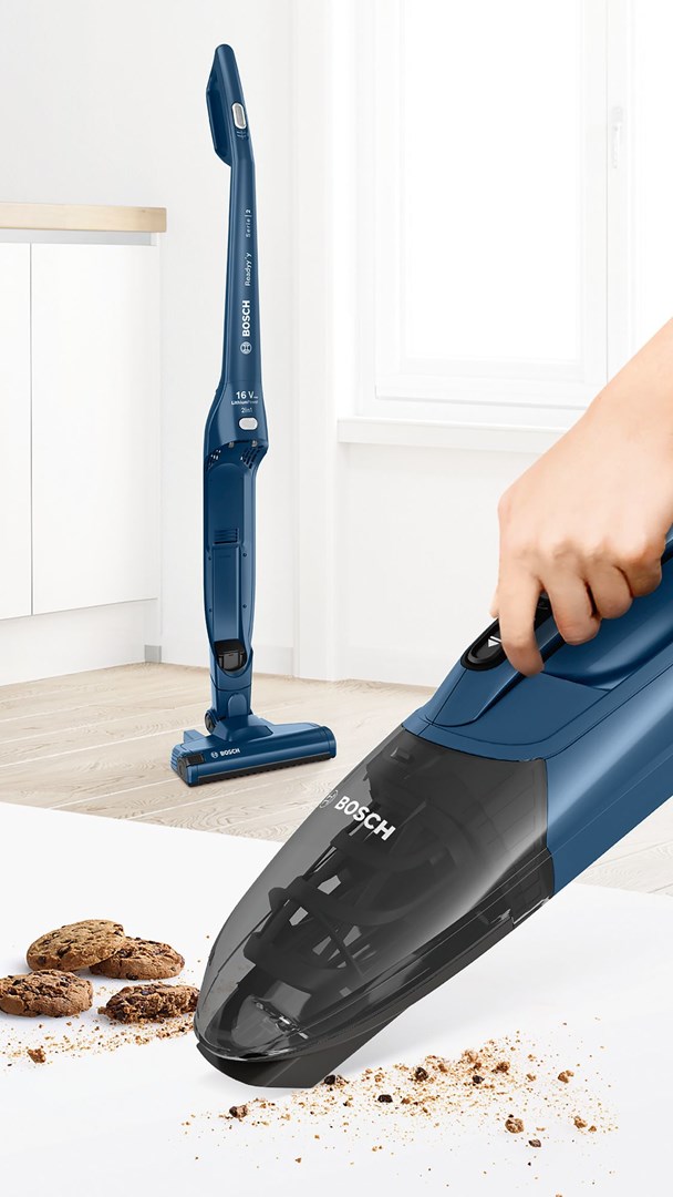 Bosch Serie 2 BBHF216 handheld vacuum Blue Bagless Bosch Serie 2 BBHF216 handheld vacuum Blue Bagless
