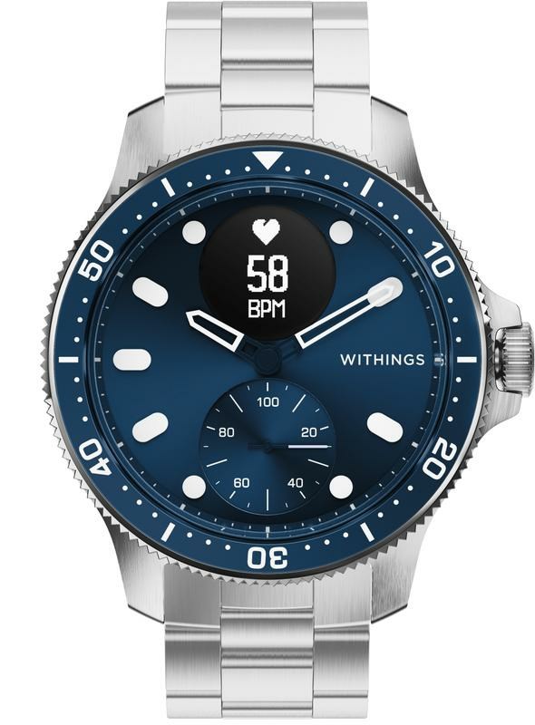 Withings ScanWatch Nova 1.6 cm (0.63") OLED 42 mm Hybrid Stainless steel GPS (satellite) Withings ScanWatch Nova 1.6 cm (0.63") OLED 42 mm Hybrid Stainless steel GPS (satellite)