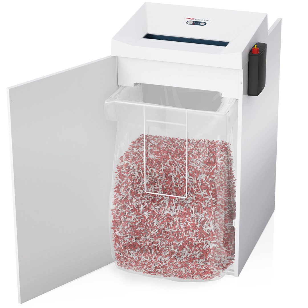 HSM Pure 740 max shredder, 240 l, 4,5x30 mm HSM Pure 740 max shredder, 240 l, 4,5x30 mm