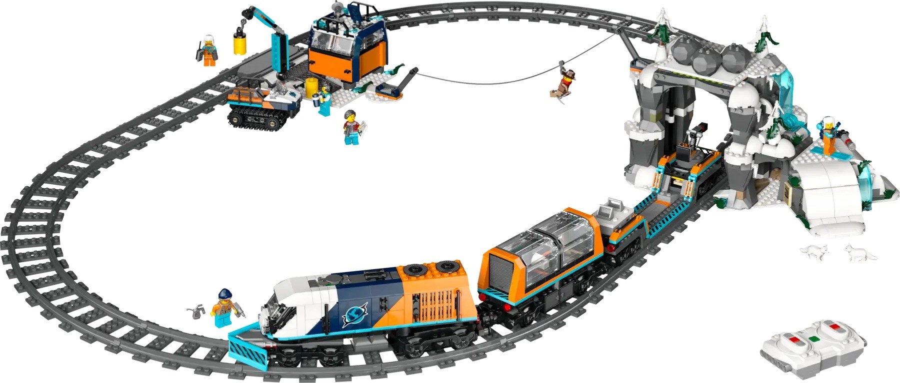 LEGO CITY 60470 Explorers Artic Polar Express Train LEGO CITY 60470 Explorers Artic Polar Express Train