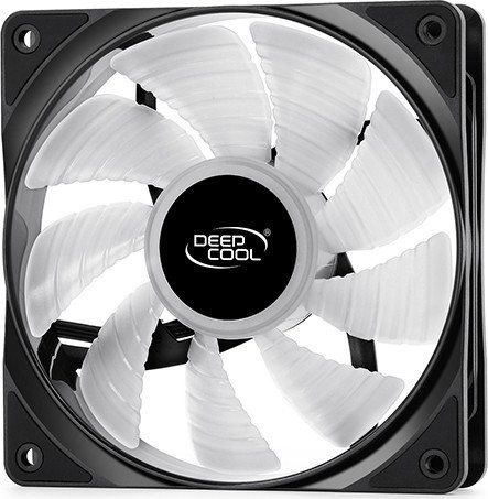 DeepCool RF120 Computer case Fan 12 cm Black, White DeepCool RF120 Computer case Fan 12 cm Black, White