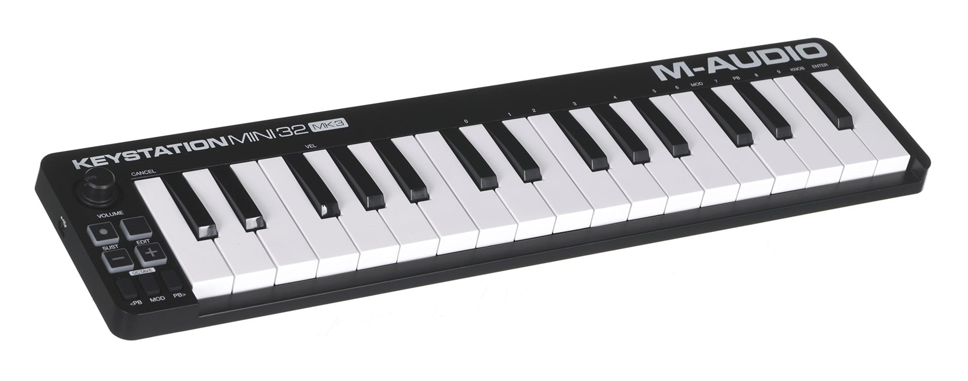 M-AUDIO Keystation Mini 32 MK3 MIDI keyboard 32 keys USB Black, White M-AUDIO Keystation Mini 32 MK3 MIDI keyboard 32 keys USB Black, White