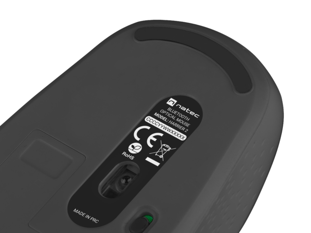 NATEC WIRELESS MOUSE HARRIER 2 1600DPI BT 5.1 NATEC WIRELESS MOUSE HARRIER 2 1600DPI BT 5.1