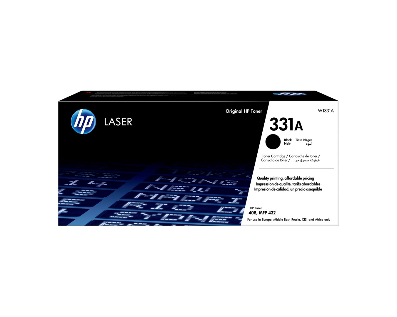 HP 331A Black Original Laser Toner Cartridge HP 331A Black Original Laser Toner Cartridge