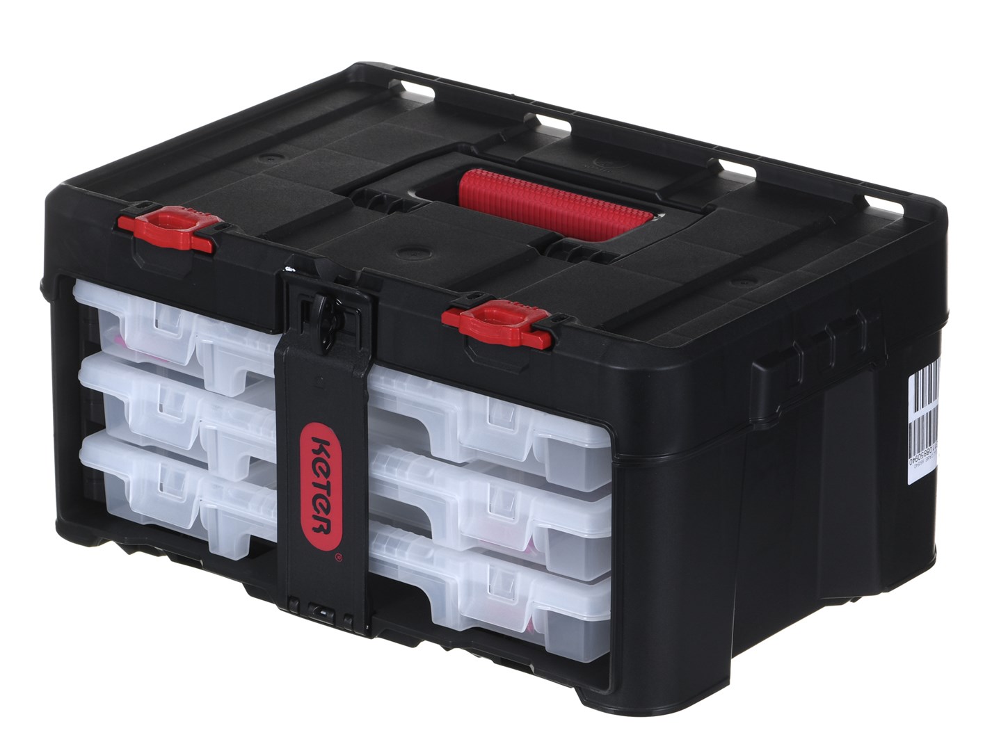 Toolbox KETER Stack'N'Roll (17210831/253380) with 3 organizers Black Toolbox KETER Stack'N'Roll (17210831/253380) with 3 organizers Black
