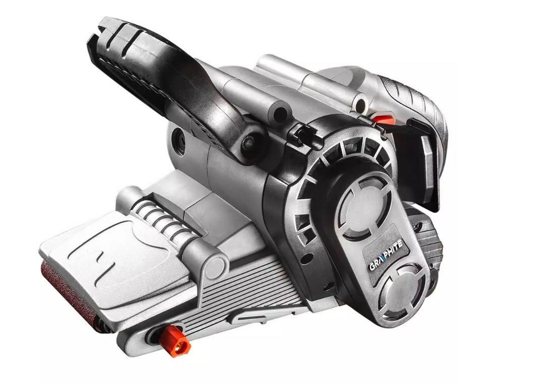 Belt grinder 800W Graphite, 75x457mm endless belt Belt grinder 800W Graphite, 75x457mm endless belt