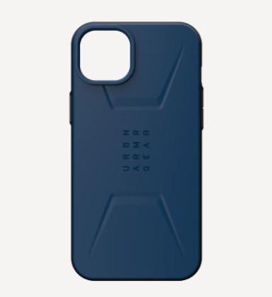 Urban Armor Gear Civilian mobile phone case 17 cm (6.7") Cover Navy Urban Armor Gear Civilian mobile phone case 17 cm (6.7") Cover Navy