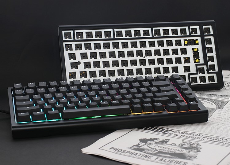 Ducky Tinker 75 keyboard Gaming USB German Black Ducky Tinker 75 keyboard Gaming USB German Black