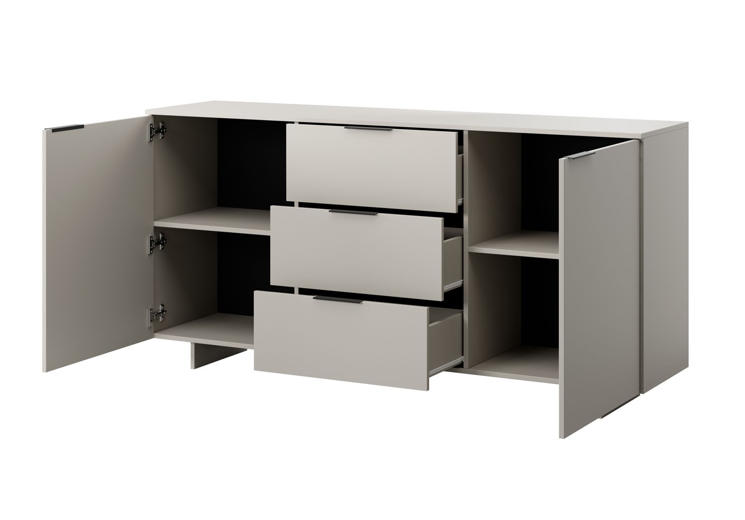 Cama 2D3S ALMA chest of drawers 180x41.5xH90 cashmere Cama 2D3S ALMA chest of drawers 180x41.5xH90 cashmere