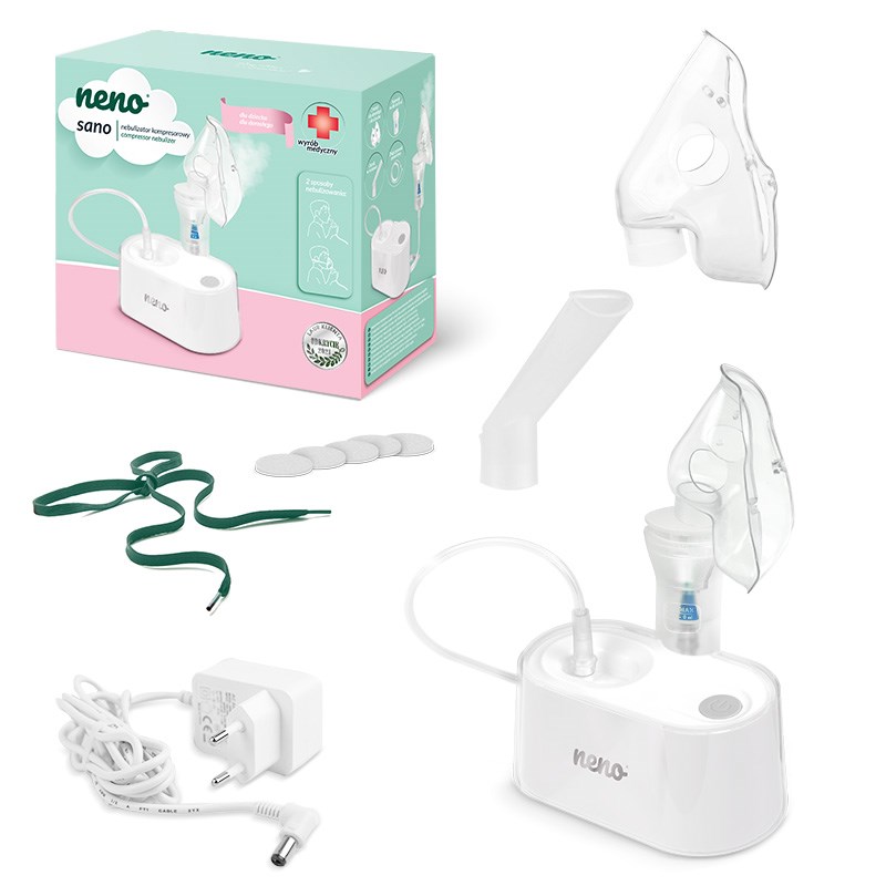Neno Sano – pneumatic, piston, compressor nebulizer Neno Sano – pneumatic, piston, compressor nebulizer