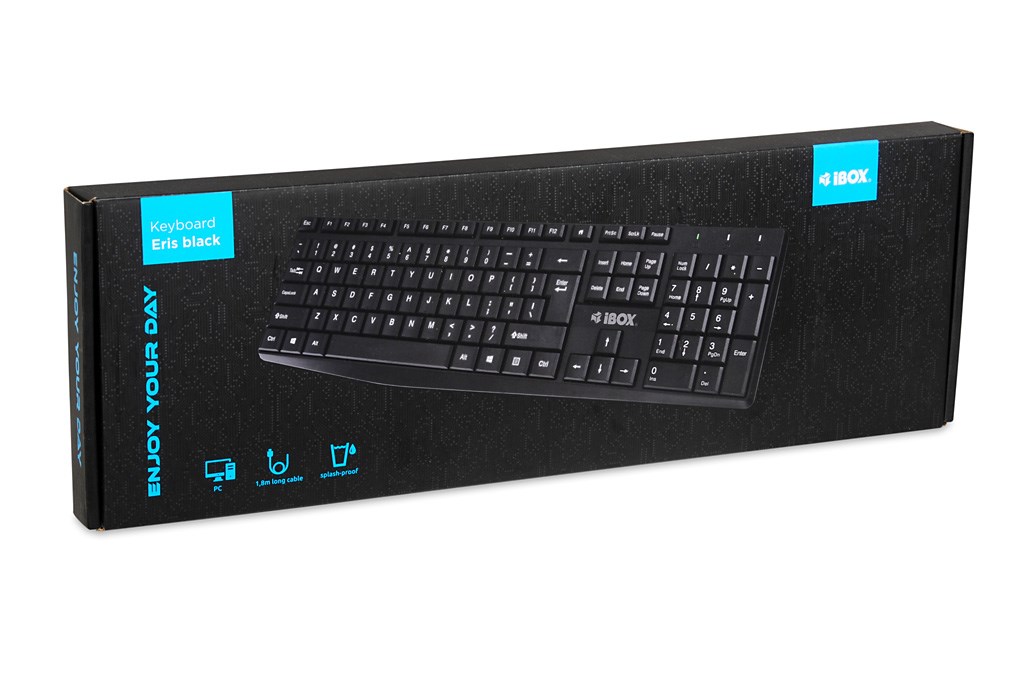 iBOX Eris USB Keyboard, Black iBOX Eris USB Keyboard, Black