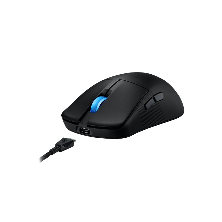 ASUS ROG Harpe Ace Mini mouse Gaming Ambidextrous RF Wireless + Bluetooth + USB Type-C Optical 42000 DPI ASUS ROG Harpe Ace Mini mouse Gaming Ambidextrous RF Wireless + Bluetooth + USB Type-C Optical 42000 DPI