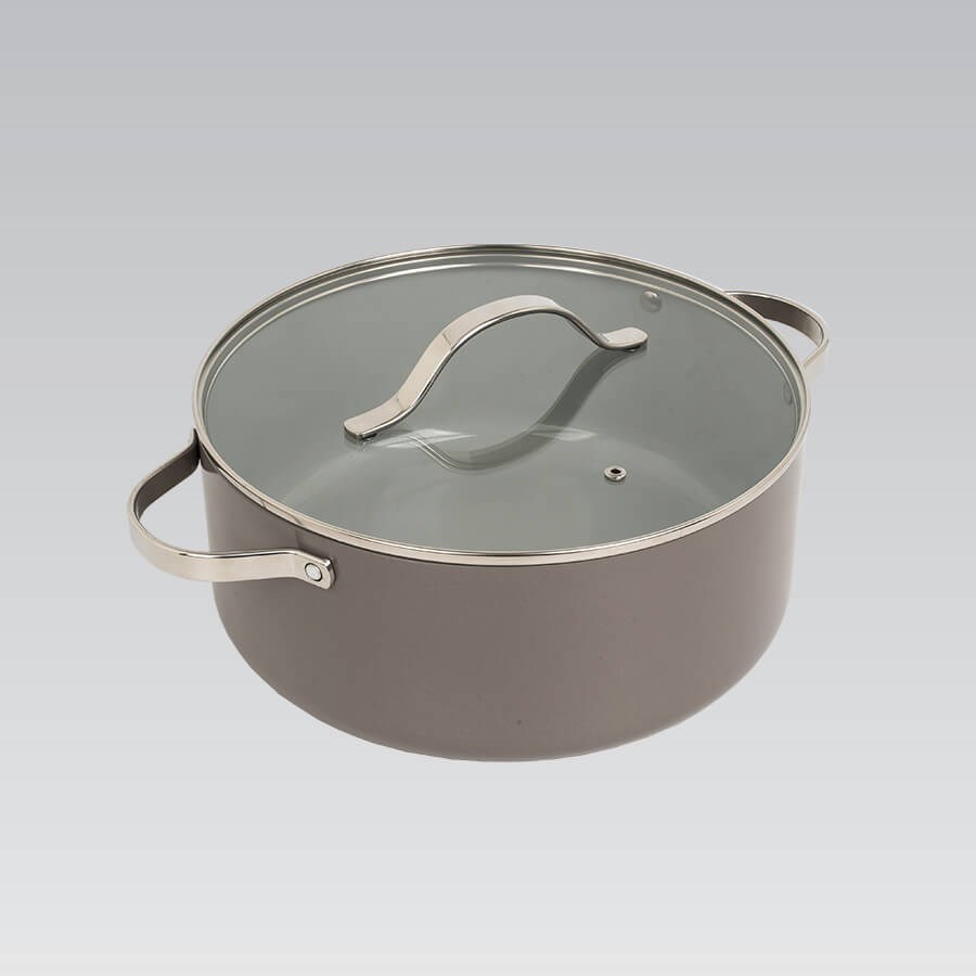 Casserole with lid MAESTRO MR-4009 (MR-4009-18) 18 cm 1,9 l Grey Casserole with lid MAESTRO MR-4009 (MR-4009-18) 18 cm 1,9 l Grey