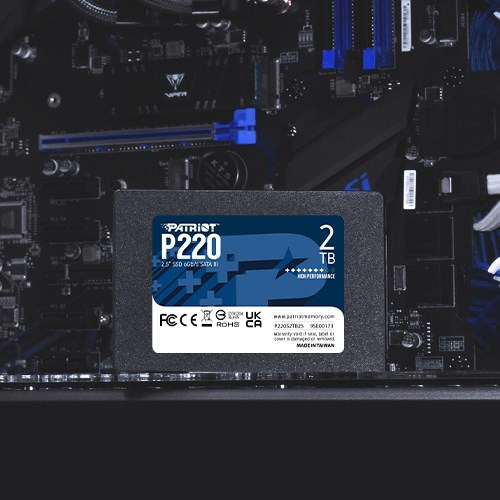Patriot Memory P220 2TB 2.5" Serial ATA III Patriot Memory P220 2TB 2.5" Serial ATA III