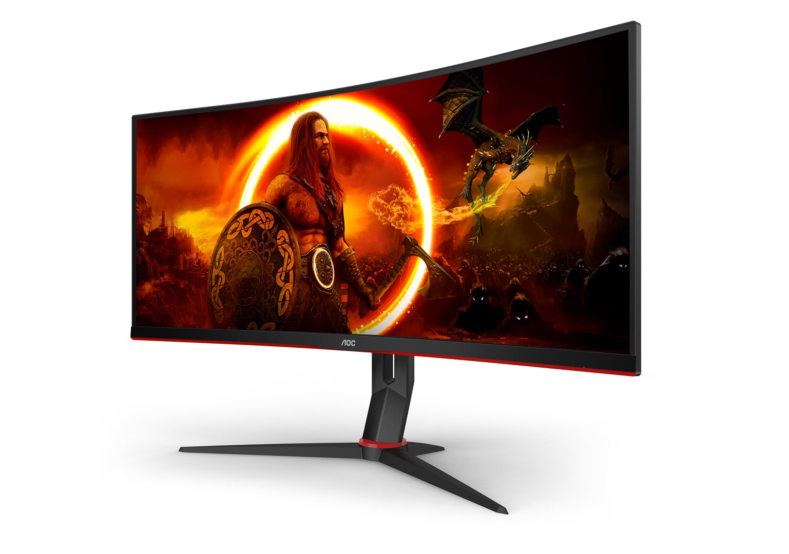 AOC Gaming CU34G2XP/BK skarm - WLED - AOC Gaming CU34G2XP/BK skarm - WLED -