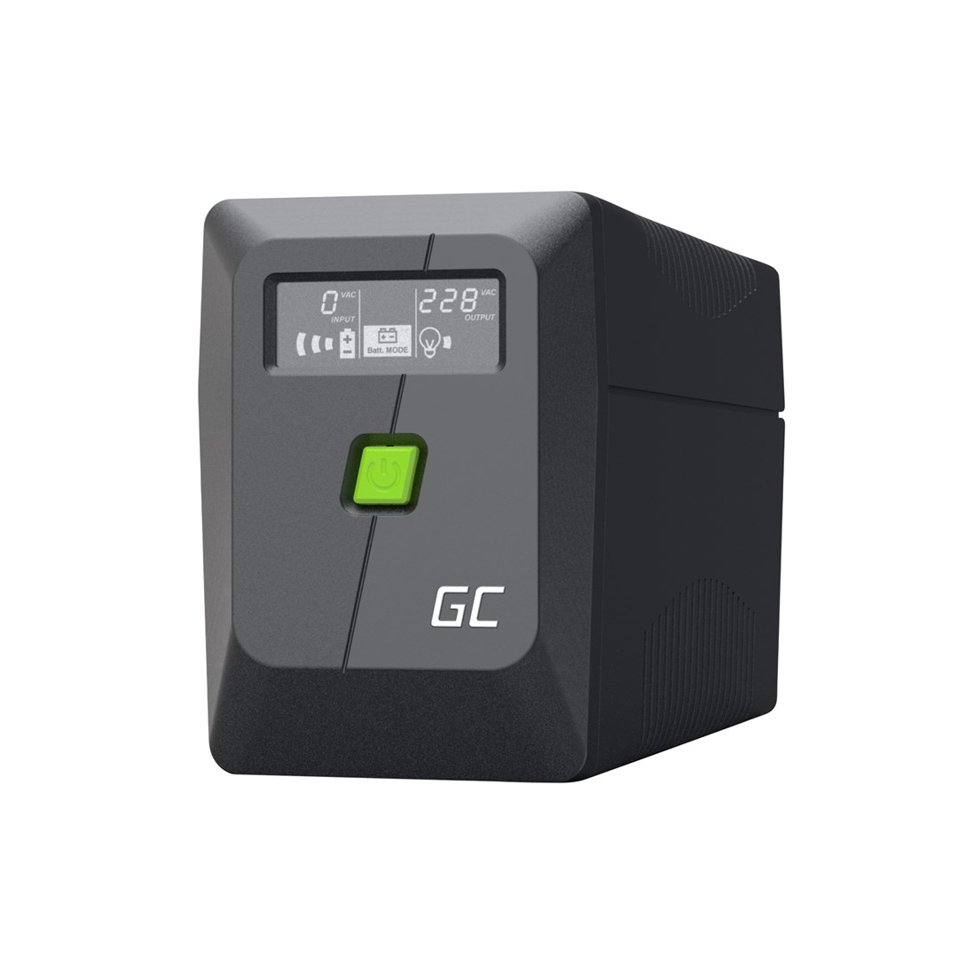 Green Cell uninterruptible power supply (UPS) Line-Interactive 6.5 kVA 360 W 2 AC outlet(s) Green Cell uninterruptible power supply (UPS) Line-Interactive 6.5 kVA 360 W 2 AC outlet(s)