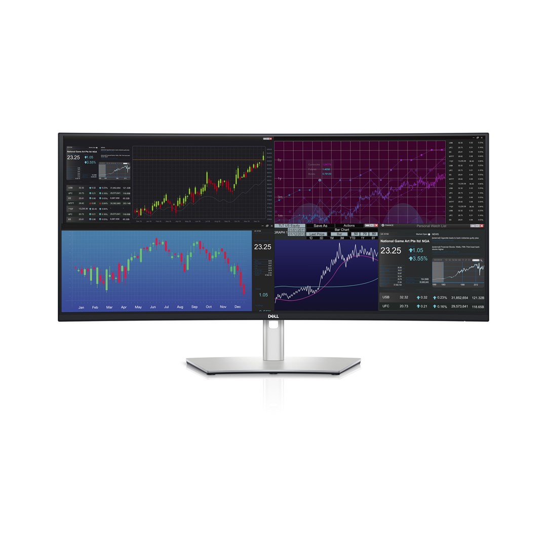 DELL UltraSharp U3824DW LED display 95.2 cm (37.5") 3840 x 1600 pixels Wide Quad HD+ LCD Black, Silver DELL UltraSharp U3824DW LED display 95.2 cm (37.5") 3840 x 1600 pixels Wide Quad HD+ LCD Black, Silver