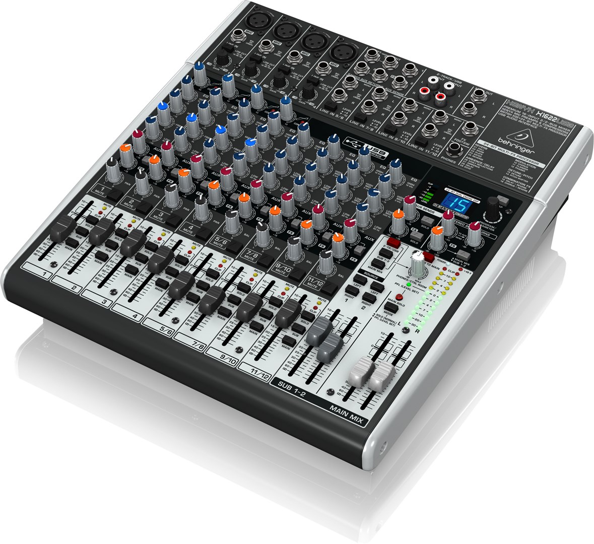 Behringer X1622USB audio mixer 16 channels 10 - 200000 Hz Behringer X1622USB audio mixer 16 channels 10 - 200000 Hz