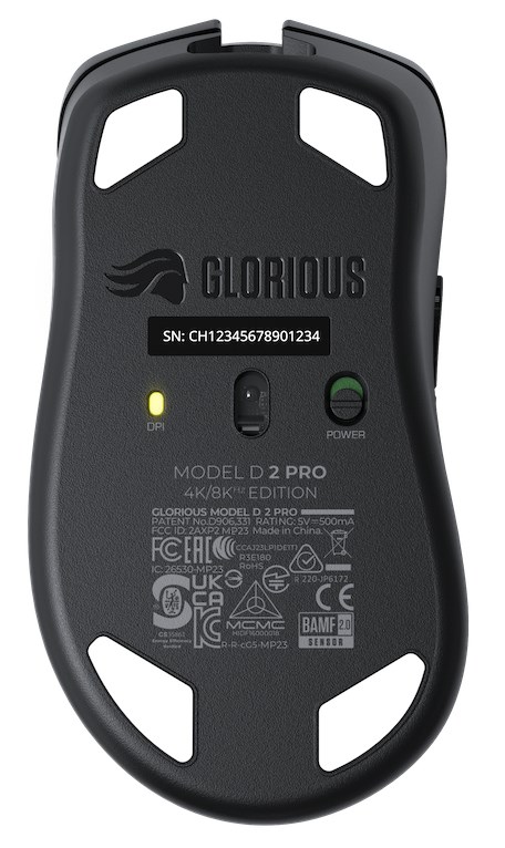 Glorious Gaming Glorious Model D 2 PRO Wireless - 4K/8K Polling - Black Glorious Gaming Glorious Model D 2 PRO Wireless - 4K/8K Polling - Black