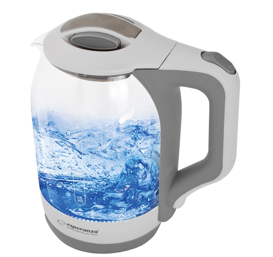 Esperanza EKK025W Electric kettle 1.7 L White, Multicolor 1500 W Esperanza EKK025W Electric kettle 1.7 L White, Multicolor 1500 W
