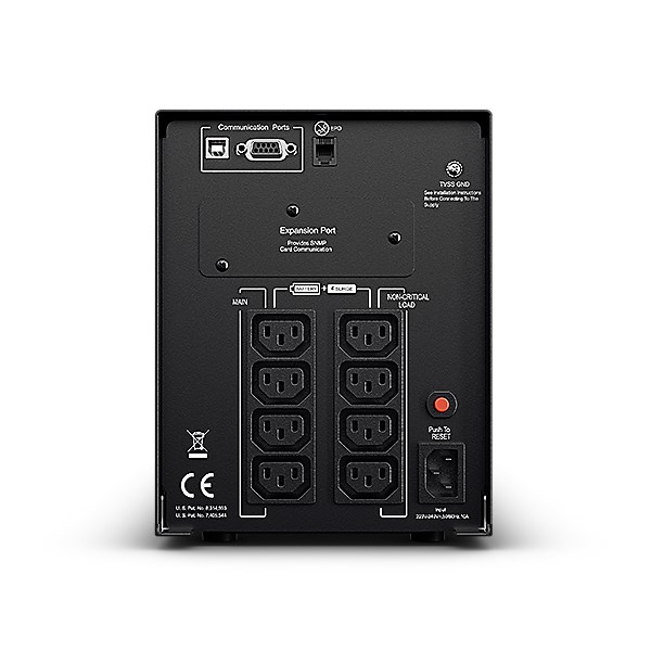 CyberPower PR1000ELCD uninterruptible power supply (UPS) Line-Interactive 1 kVA 900 W 8 AC outlet(s) CyberPower PR1000ELCD uninterruptible power supply (UPS) Line-Interactive 1 kVA 900 W 8 AC outlet(s)