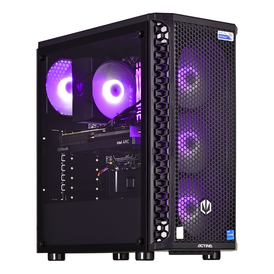 Actina 5901443339236 PC Intel® Core™ i5 i5-12400F 32 GB DDR4-SDRAM 1 TB SSD AMD Radeon RX 7700 XT Midi Tower Black Actina 5901443339236 PC Intel® Core™ i5 i5-12400F 32 GB DDR4-SDRAM 1 TB SSD AMD Radeon RX 7700 XT Midi Tower Black
