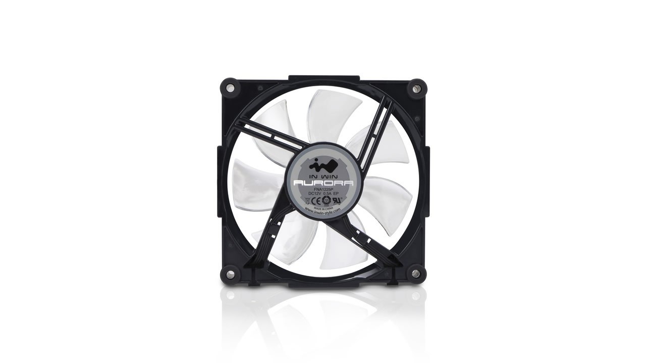 In Win AURORA Computer case Fan 12 cm Black, White 1 pc(s) In Win AURORA Computer case Fan 12 cm Black, White 1 pc(s)