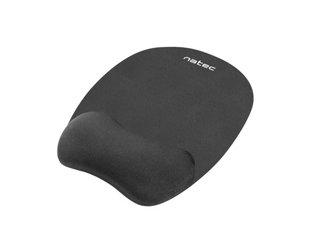 Natec Mouse pad with foam filling CHIPMUNK black Natec Mouse pad with foam filling CHIPMUNK black