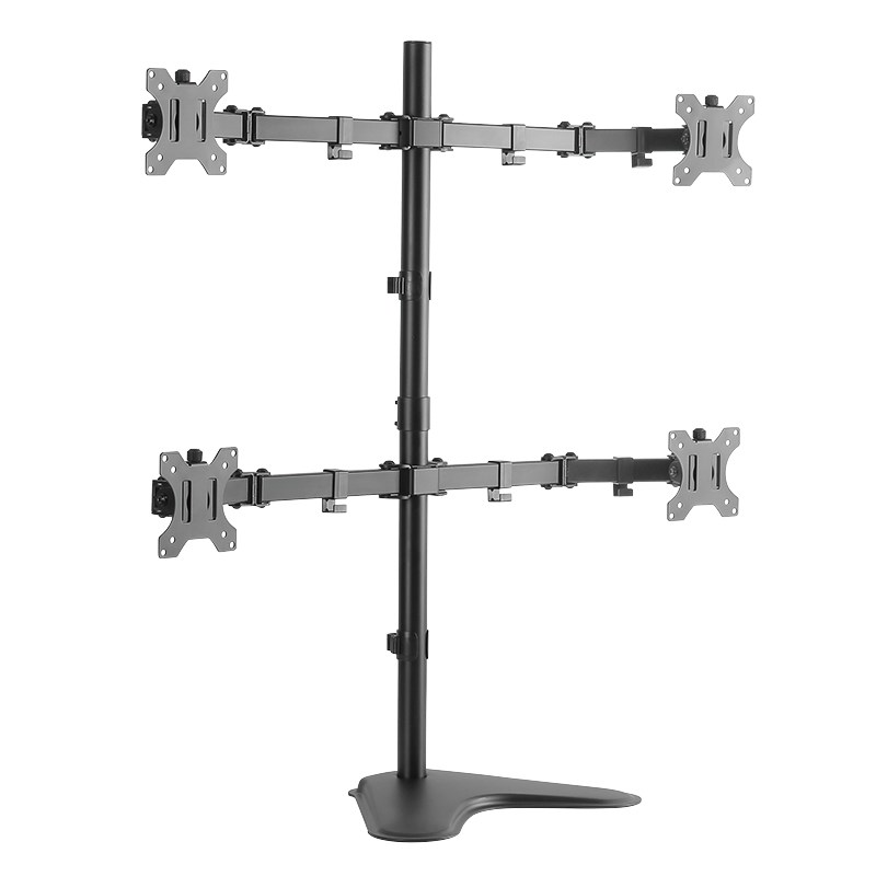 LogiLink BP0046 monitor mount / stand 81.3 cm (32") Desk Stainless steel LogiLink BP0046 monitor mount / stand 81.3 cm (32") Desk Stainless steel