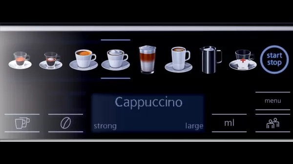 Siemens EQ.6 TE658209RW coffee maker Espresso machine 1.7 L Fully-auto Siemens EQ.6 TE658209RW coffee maker Espresso machine 1.7 L Fully-auto
