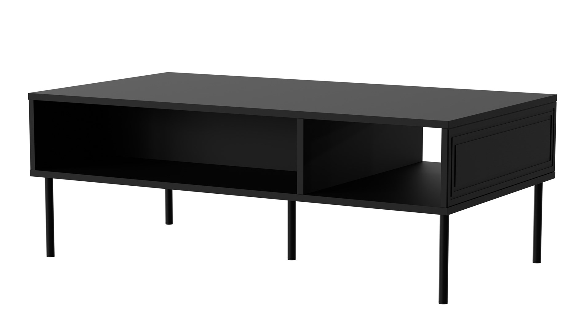 Cama PALAZZO BIS table/latrine 110x60x40 matte black Cama PALAZZO BIS table/latrine 110x60x40 matte black