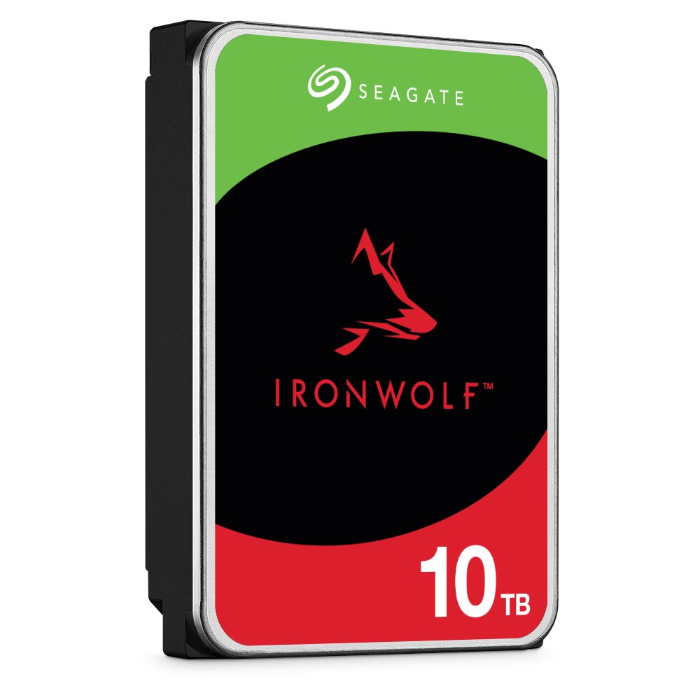 Seagate IronWolf internal hard drive 10 TB 256 MB 3.5" Serial ATA III (ST10000VN000) Seagate IronWolf internal hard drive 10 TB 256 MB 3.5" Serial ATA III (ST10000VN000)
