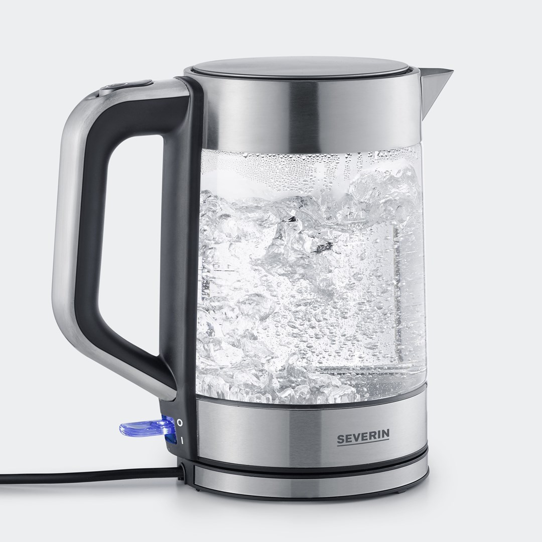 Severin WK 3420 electric kettle 1.7 L 2200 W Black, Stainless steel, Transparent Severin WK 3420 electric kettle 1.7 L 2200 W Black, Stainless steel, Transparent