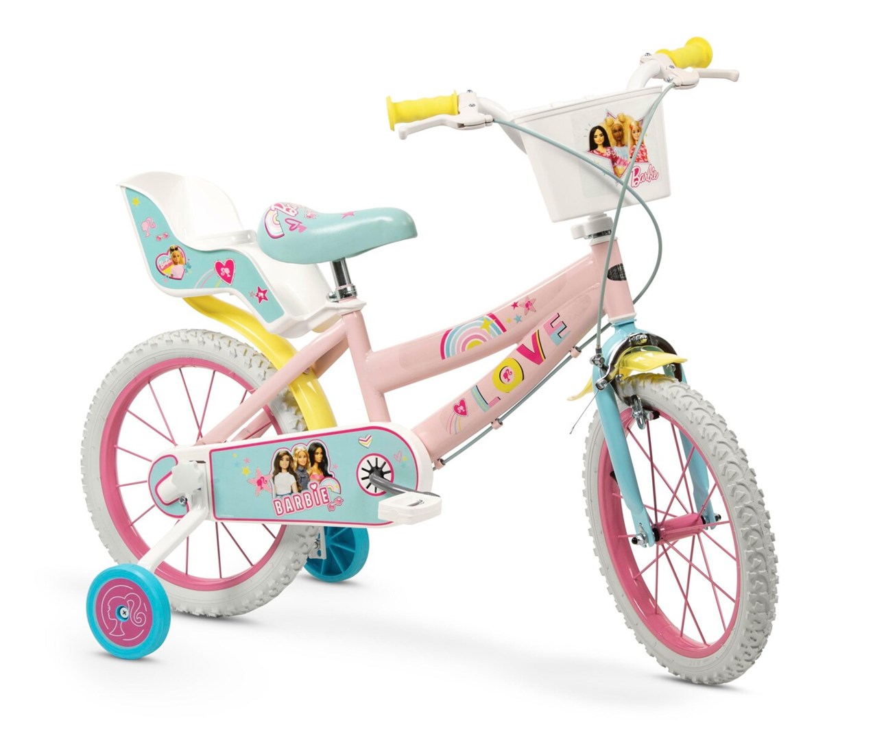 Children's bicycle 16" Barbie Toimsa 1465 Pink Children's bicycle 16" Barbie Toimsa 1465 Pink