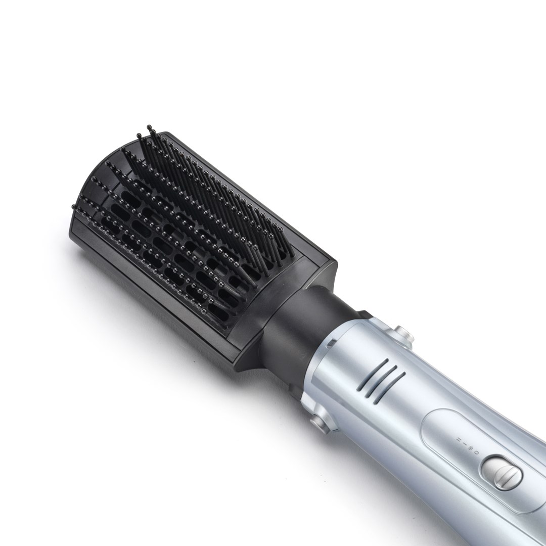 BaByliss Hydro-Fusion Hydro Fusion Smooth & Shape Hot air brush Warm Gray, Silver 1000 W 98.4" (2.5 m) BaByliss Hydro-Fusion Hydro Fusion Smooth & Shape Hot air brush Warm Gray, Silver 1000 W 98.4" (2.5 m)