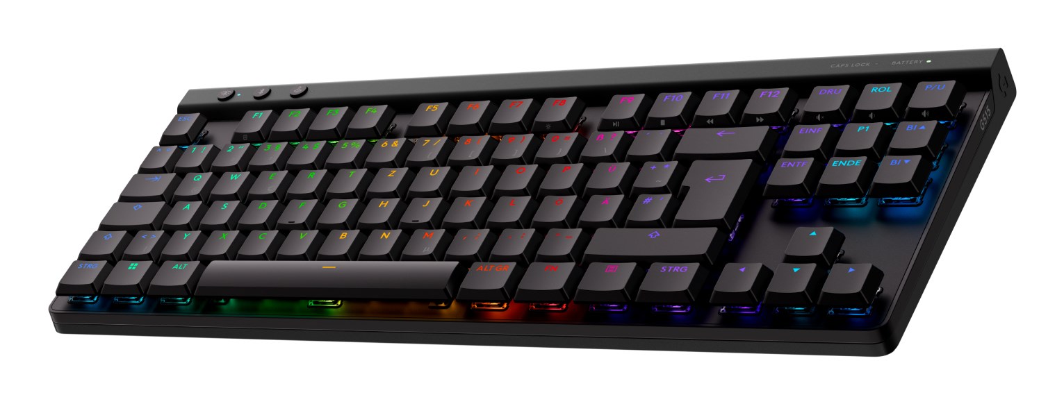 Logitech G515 keyboard Gaming RF Wireless + Bluetooth QWERTZ Czech Black Logitech G515 keyboard Gaming RF Wireless + Bluetooth QWERTZ Czech Black