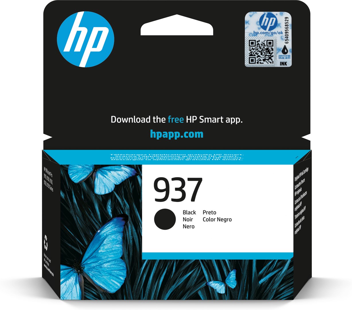 HP 937 Black Original Ink Cartridge HP 937 Black Original Ink Cartridge