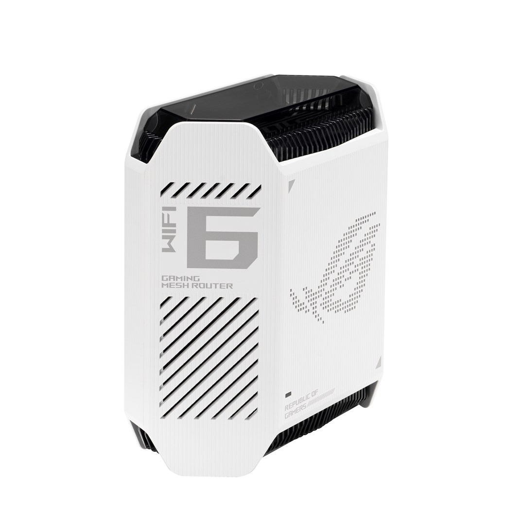 ASUS ROG Rapture GT6 Tri-band (2.4 GHz / 5 GHz / 5 GHz) Wi-Fi 6 (802.11ax) White 4 Internal ASUS ROG Rapture GT6 Tri-band (2.4 GHz / 5 GHz / 5 GHz) Wi-Fi 6 (802.11ax) White 4 Internal