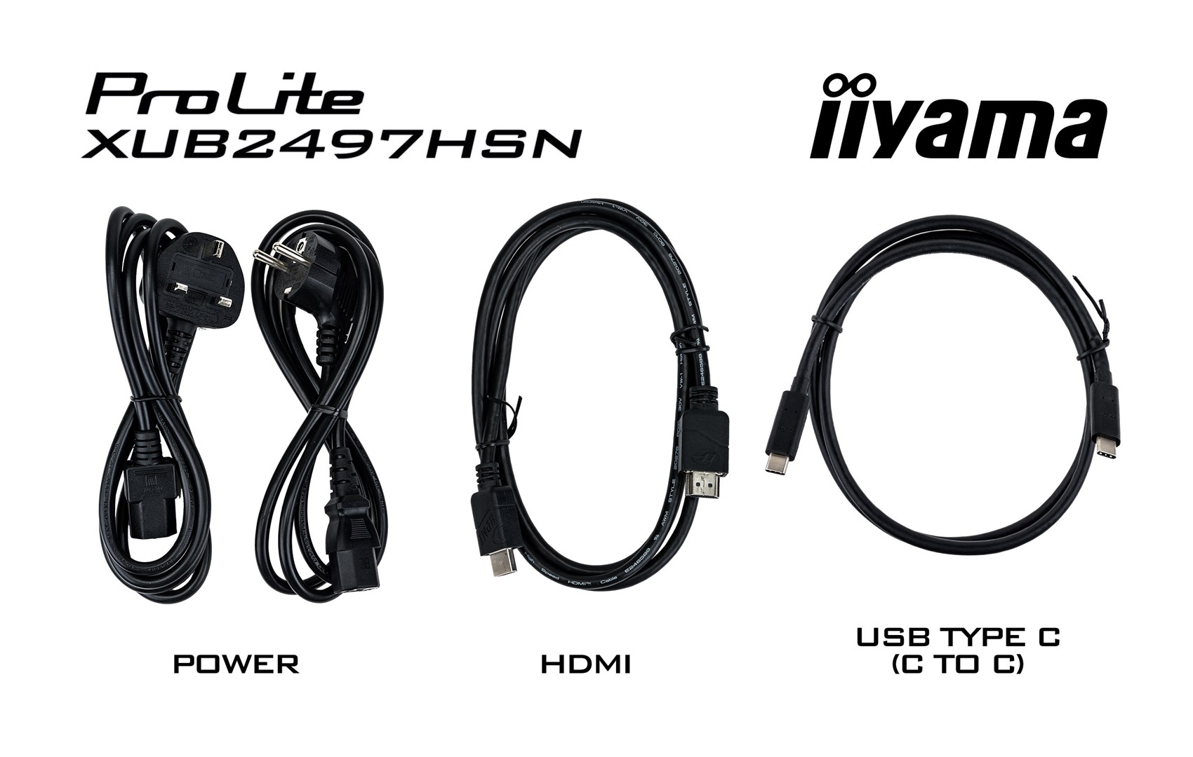 iiyama ProLite 24" IPS technology panel with USB-C dock and RJ45 (LAN) iiyama ProLite 24" IPS technology panel with USB-C dock and RJ45 (LAN)