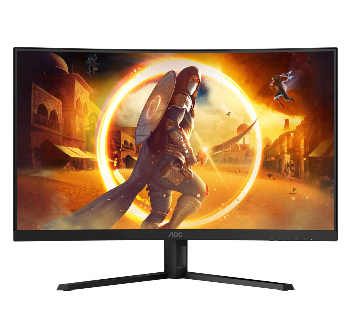 AOC G4 CQ32G4VE computer monitor 80 cm (31.5") 2560 x 1440 pixels Quad HD LCD Black, Grey AOC G4 CQ32G4VE computer monitor 80 cm (31.5") 2560 x 1440 pixels Quad HD LCD Black, Grey
