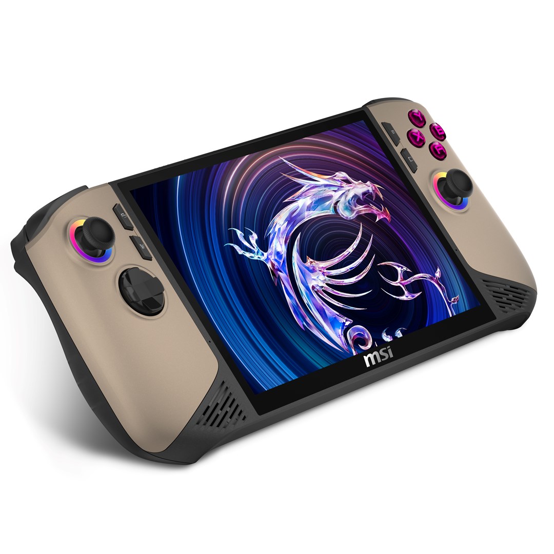 MSI Claw 8 AI+ A2VM-037PL portable game console 20.3 cm (8") 1 TB Touchscreen Wi-Fi Beige MSI Claw 8 AI+ A2VM-037PL portable game console 20.3 cm (8") 1 TB Touchscreen Wi-Fi Beige