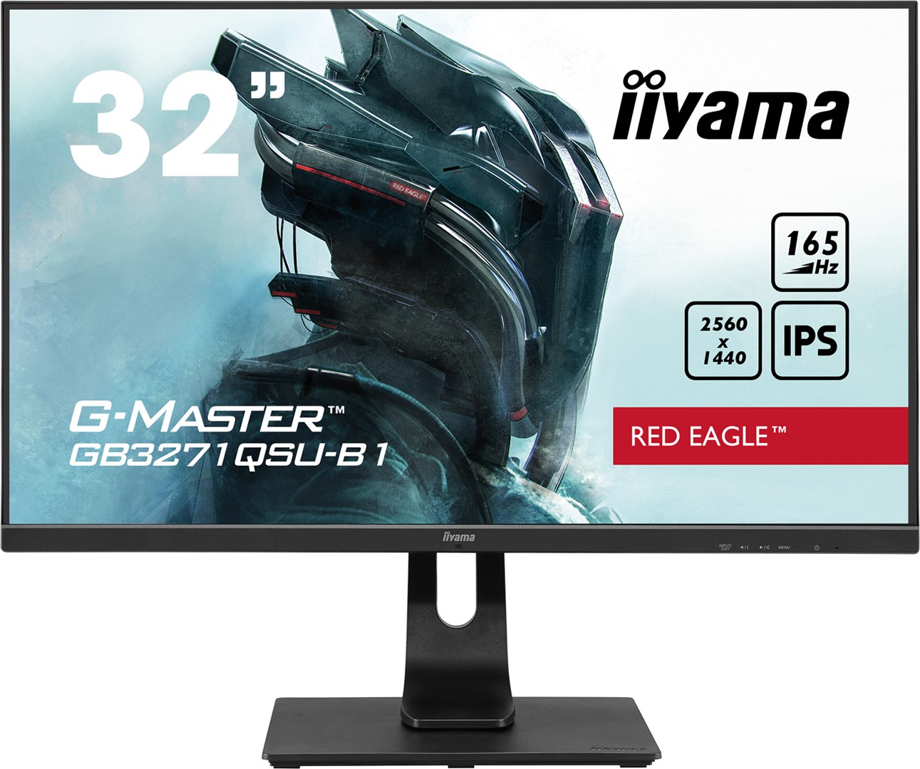 iiyama G-MASTER Unleash your full gaming potential with the 165Hz GB3271QSU Red Eagle guaranteeing 1ms MPRT iiyama G-MASTER Unleash your full gaming potential with the 165Hz GB3271QSU Red Eagle guaranteeing 1ms MPRT