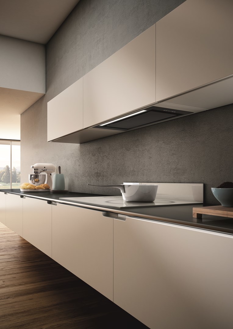 Elica LANE BL MAT/A/72 Built-in Black B 550 m³/h Elica LANE BL MAT/A/72 Built-in Black B 550 m³/h