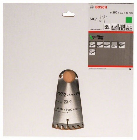 Bosch 2 608 640 729 circular saw blade 25 cm 1 pc(s) Bosch 2 608 640 729 circular saw blade 25 cm 1 pc(s)