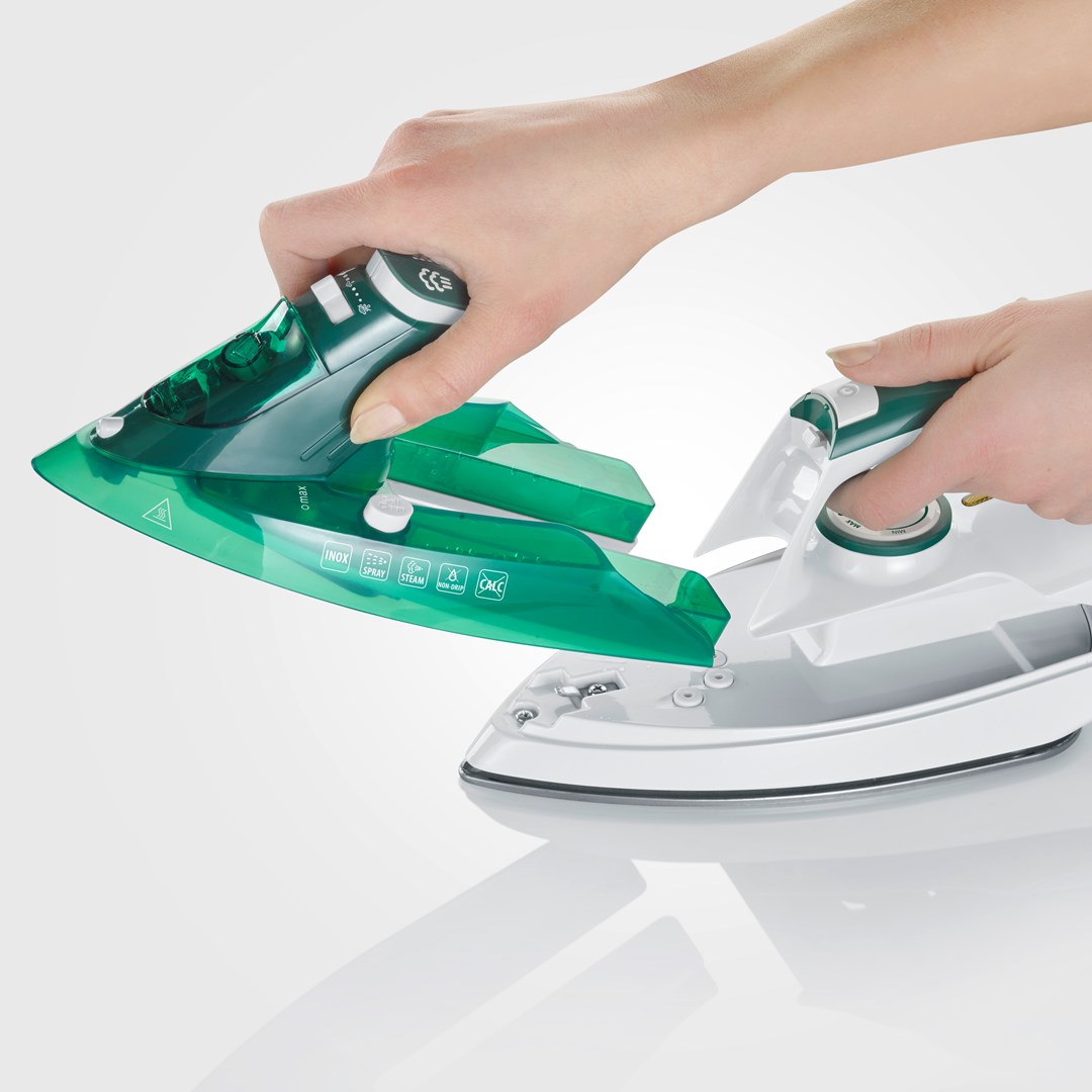Severin BA 3261 iron Steam iron Ceramic soleplate 2400 W White, Green Severin BA 3261 iron Steam iron Ceramic soleplate 2400 W White, Green