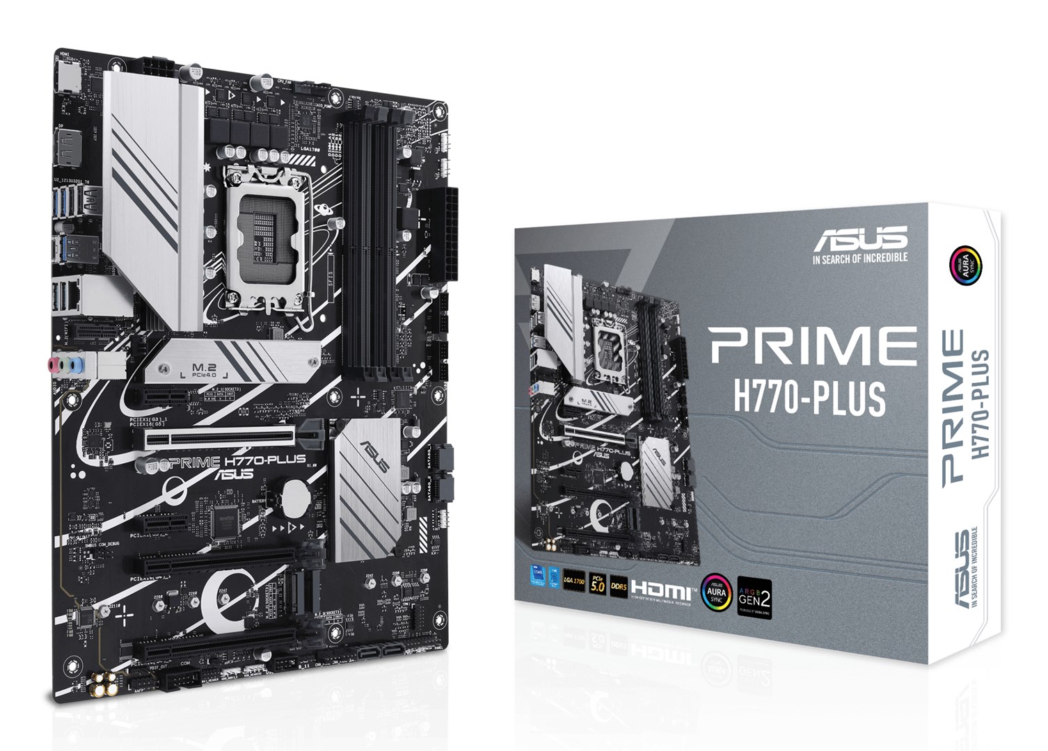 ASUS PRIME H770-PLUS Intel H770 LGA 1700 ATX ASUS PRIME H770-PLUS Intel H770 LGA 1700 ATX