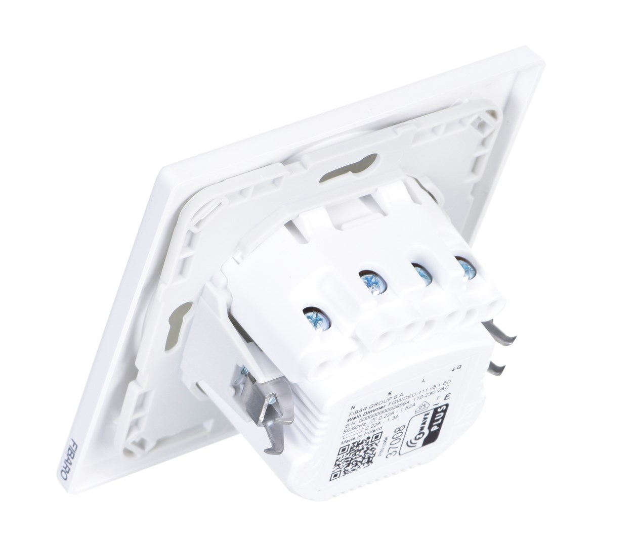 Fibaro Walli socket-outlet Type E White Fibaro Walli socket-outlet Type E White